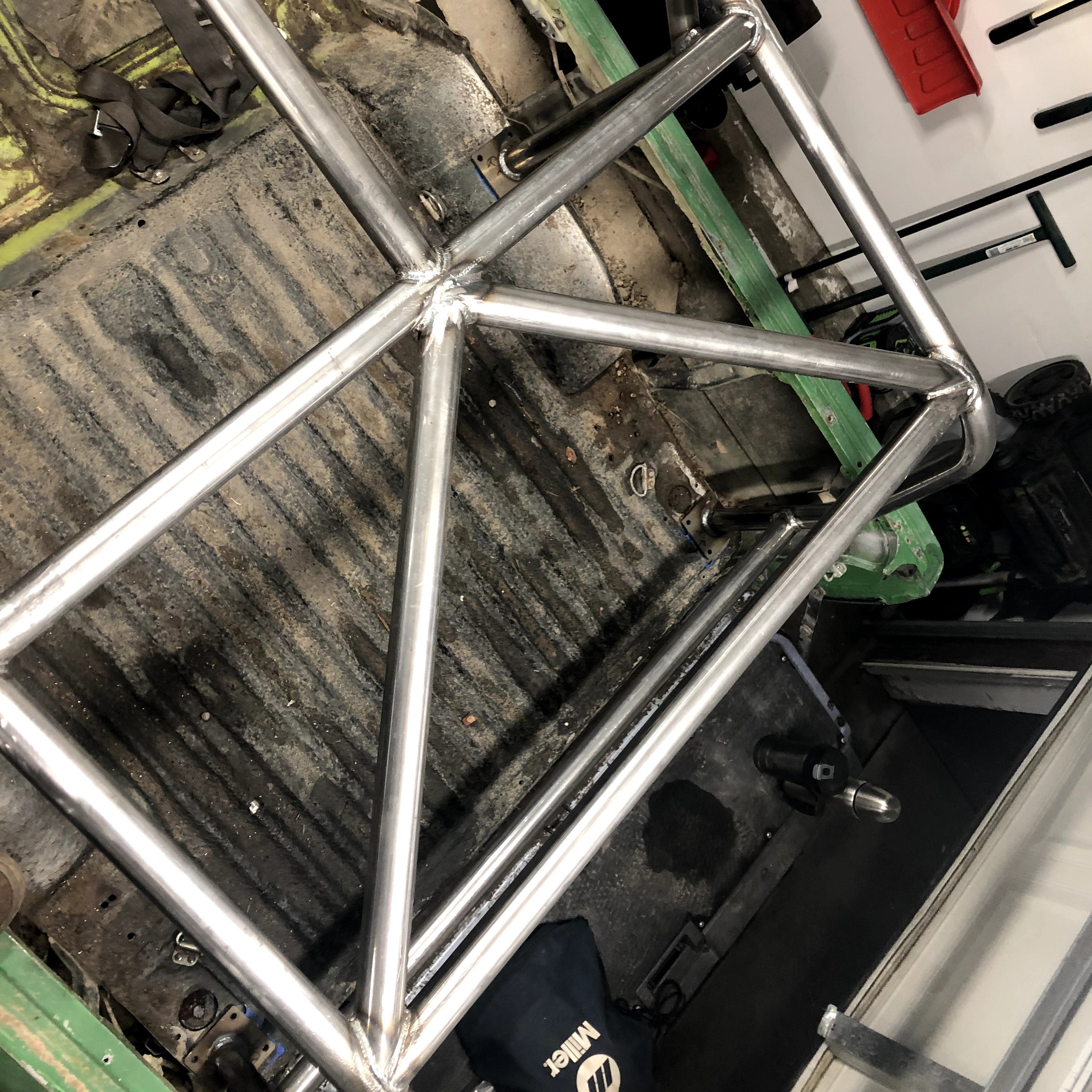 4Runner Cage Fabrication Top View