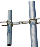 800-M-TOW-D / Double Pipe to Pipe Standoff Tower Mount - TRIPLE C QUALITY FABRICATION